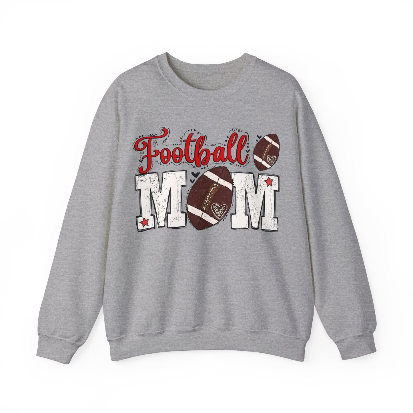 Football Mom Crewneck Sweatshirt