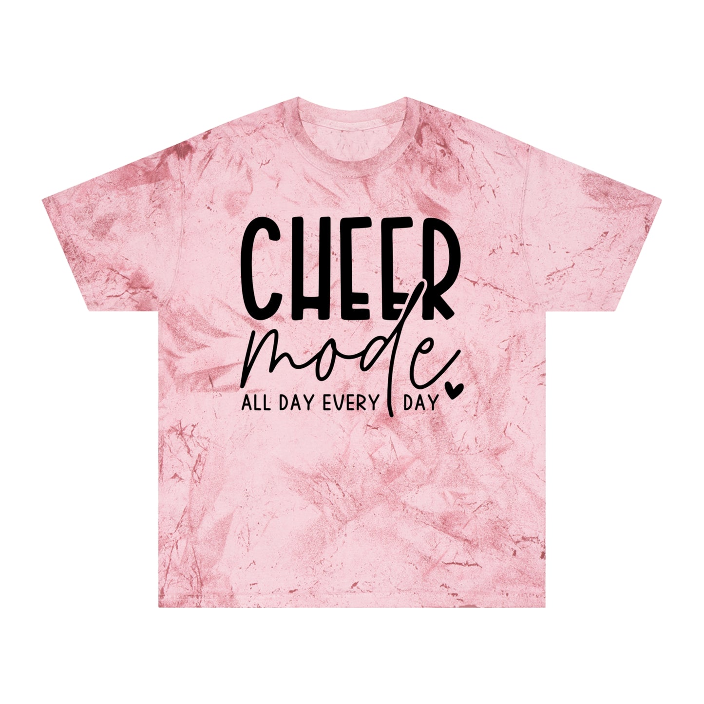 Cheer Mode Tye Dye Tee