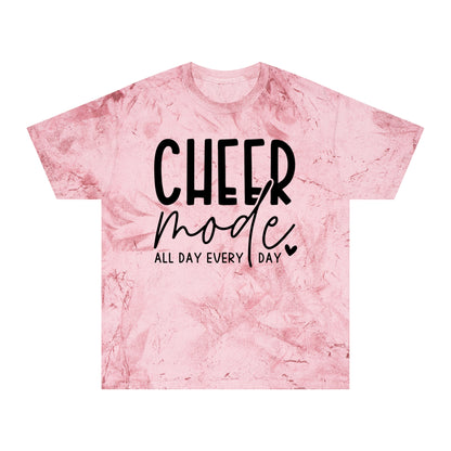 Cheer Mode Tye Dye Tee