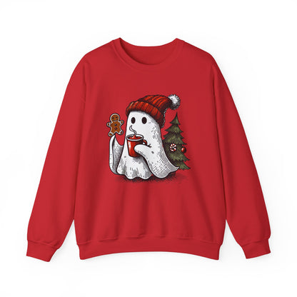 Christmas Ghost Crewneck Sweatshirt