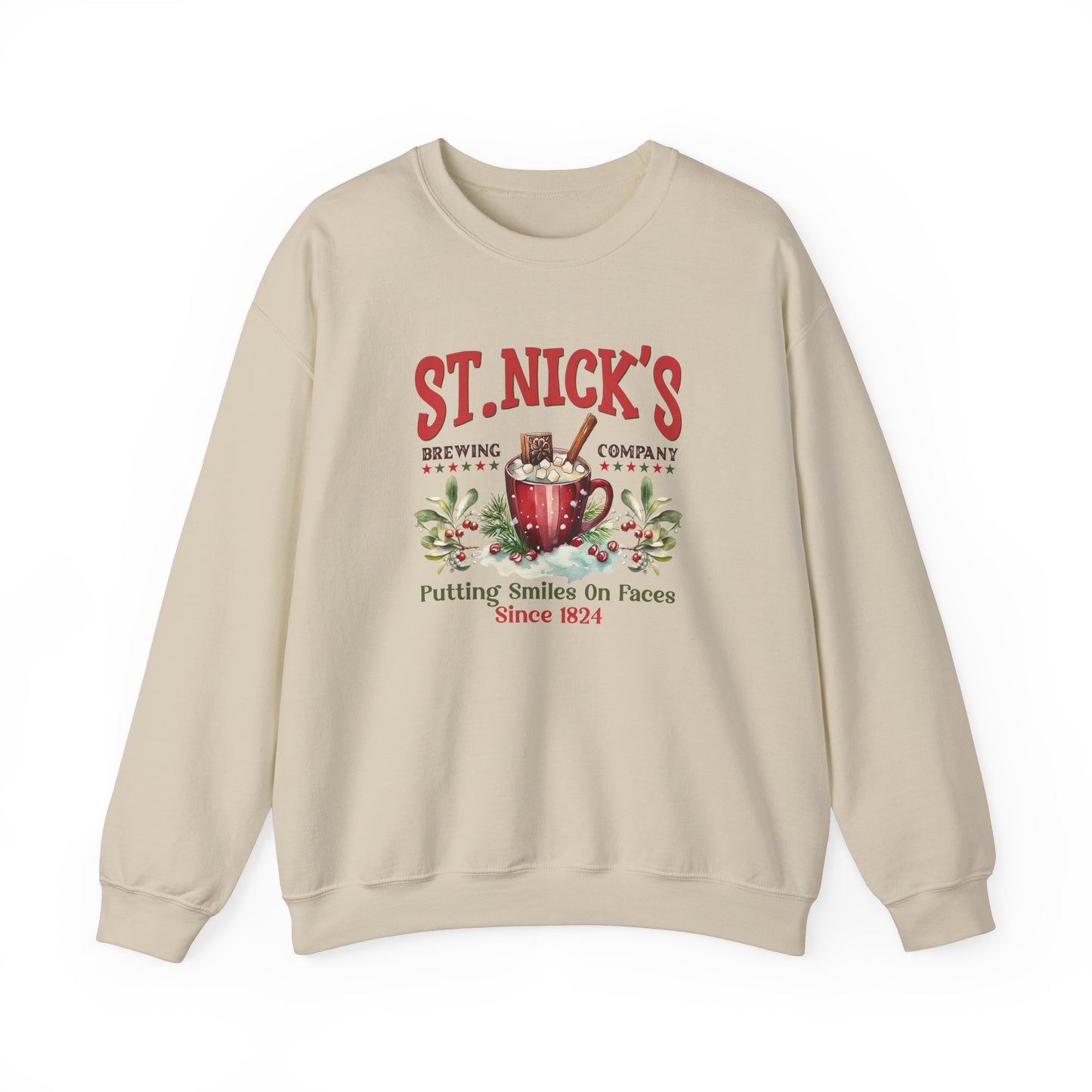 Christmas St. Nick Coffee Sweatshirt