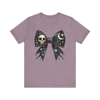 Skeleton Bow Halloween Tee