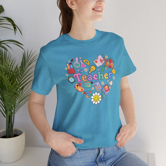 Teacher Heart Tee