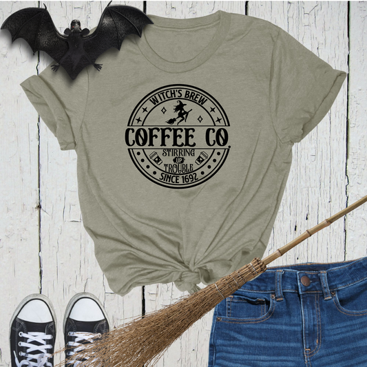 Witch's Brew Coffee Tee