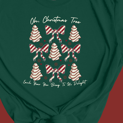 Delightful Christmas Tree Tee