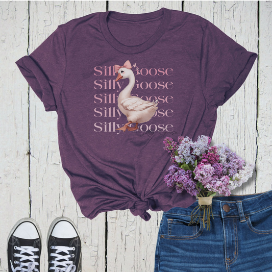 Pretty Silly Goose Tee