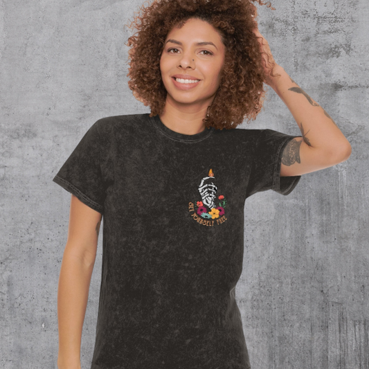 Set Yourself Free Mineral Wash Tee