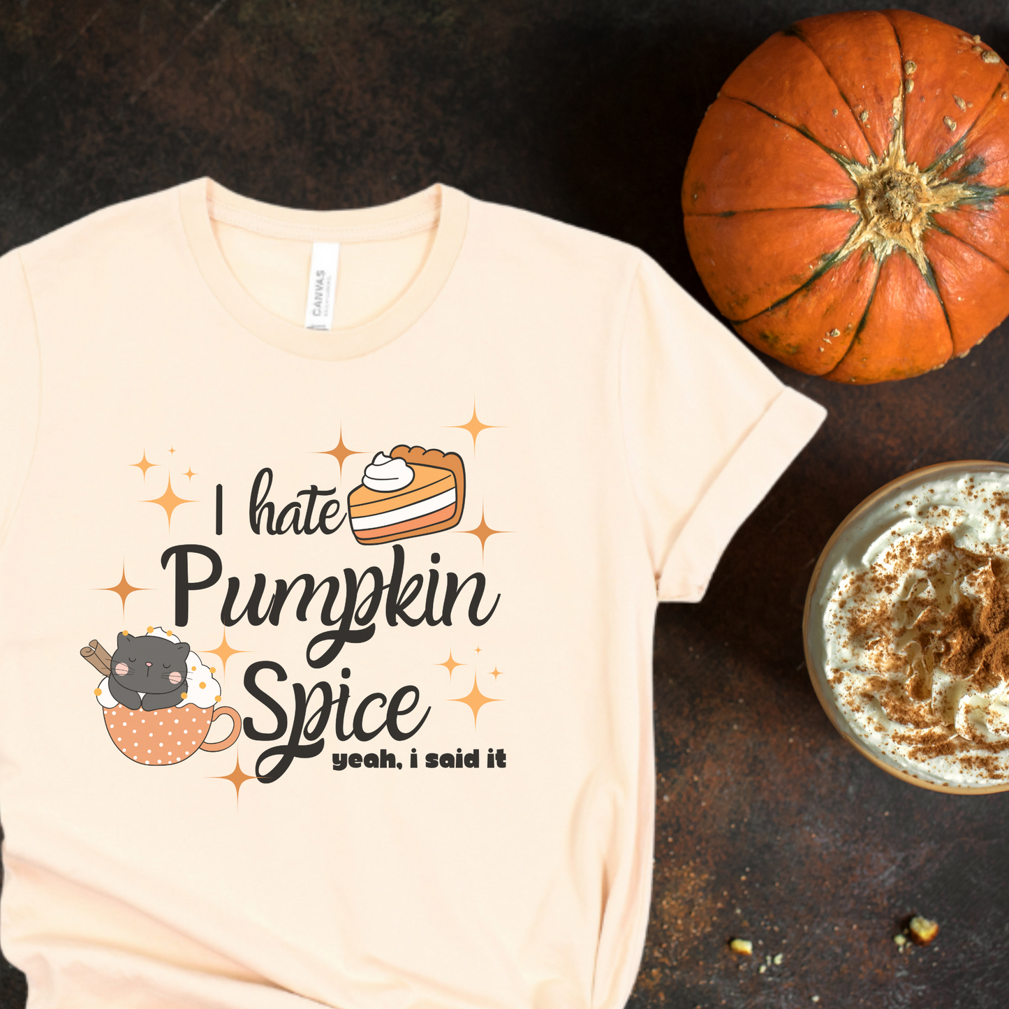 Hate Pumpkin Spice Tee