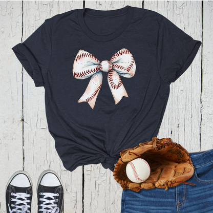 Baseball Bow Tee