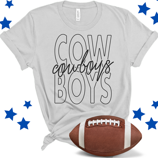 Cowboys Sports Fan Tee