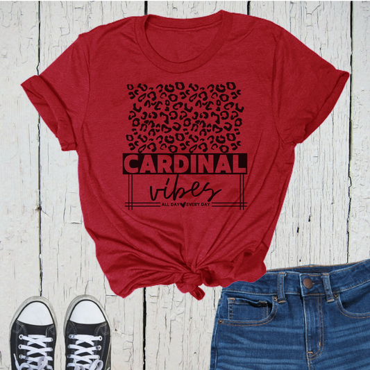 Cardinal Vibes Tee