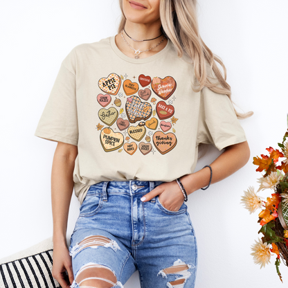 Thanksgiving Conversation Heart Tee