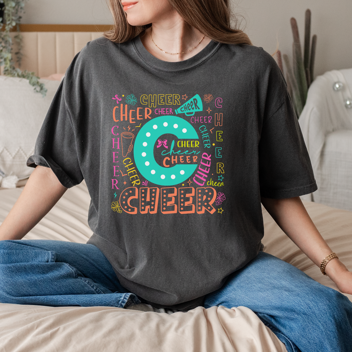 Colorful Cheer Tee