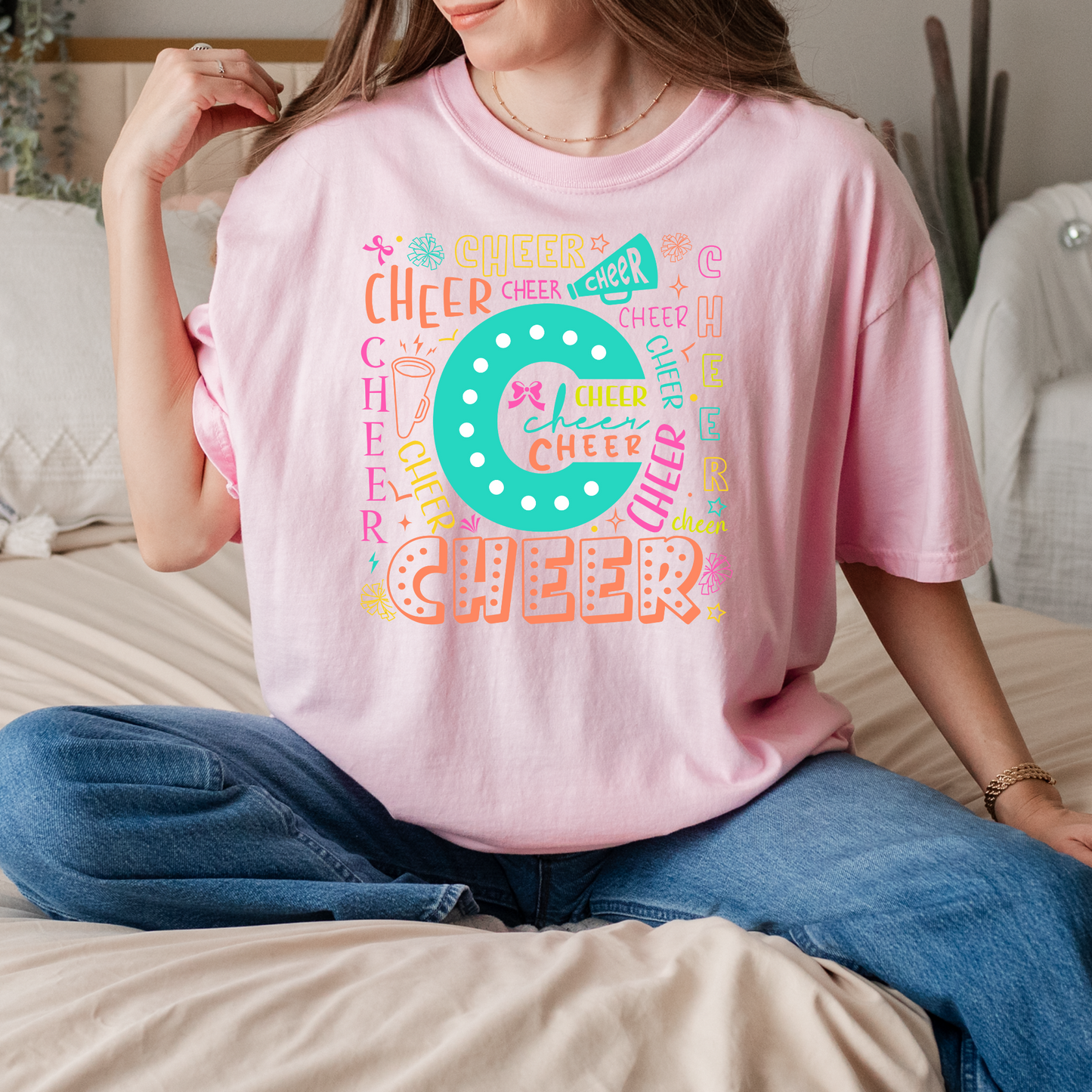 Colorful Cheer Tee