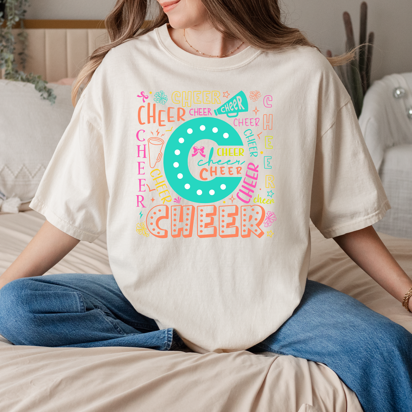 Colorful Cheer Tee