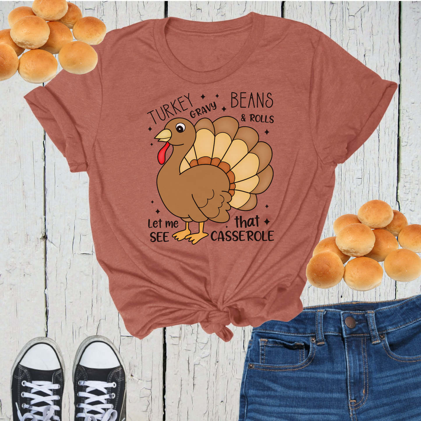 Thanksgiving Casserole Tee